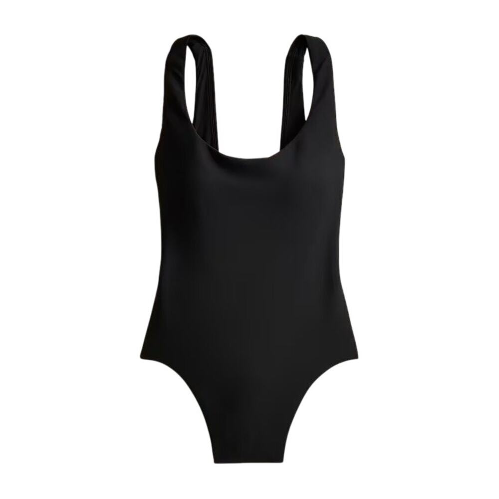 J.Crew Claudia One Piece Classic Sculpt Swimsuit Black Size 0 NWT